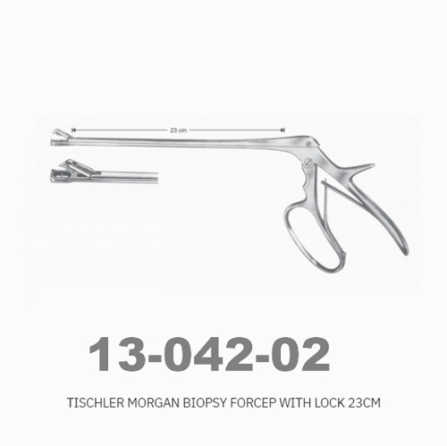 [NS] 티슬러 모건 바이옵시 포셉 13-042-02 Tischler Morgan Biopsy Forceps with Lock 23cm (잠금장치有)