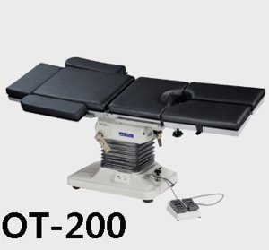 [서광] 전동식 수술대 OT-200 (성형외과,이비인후과,피부과용,상판좌우각도회전)