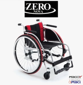[미키코리아메디칼] 활동형 휠체어 노바제로 Nova Zero [장애인보조기기 최대1백만원 환급] 12Kgs