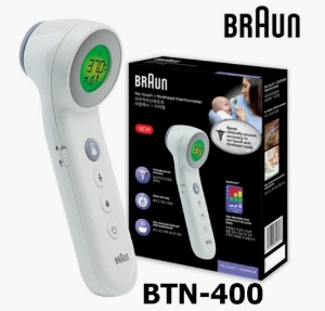 [브라운] 비접촉식 체온계 BNT400 (비접촉식+이마형겸용)