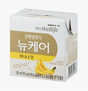 [대상] 뉴케어 바나나맛 아셉틱 (150ml*24팩) -무료배송-
