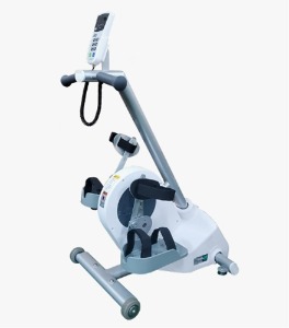 [성도] 전동 하지운동기 SP-2100ER (전동.수동겸용,휠체어,의자 탑승한채로 운동가능)