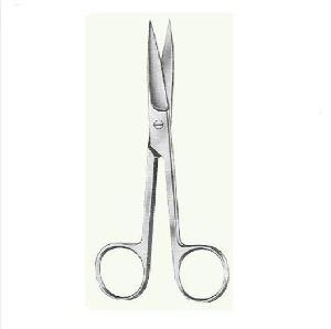 [Kasco] 오퍼레이팅 시저 샤프/샤프 스트레이트 G5-033 (Operating Scissors S/S straight 14cm) 다목적 수술용