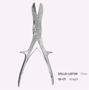 [Kasco] 스틸 리스톤 더블 본 커터 G19-171 (Stille-Liston Double Bone Cutters,27cm,straight) 정형외과