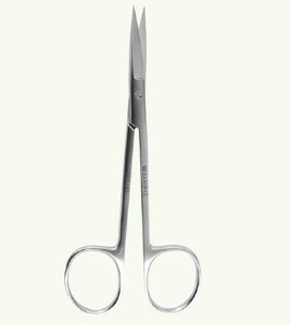 [Kasco] 아이리스 시저 5-005,G13-167,G13-167LP (Iris Scissors,10cm 및 11cm,straight) 민감한 부위용 외과가위