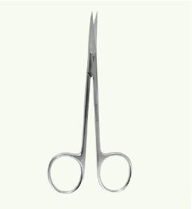 [Kasco] 아이리스 시저 커브 5-006,G13-168,G13-168LP (Iris Scissors Curved,10cm) 외과가위