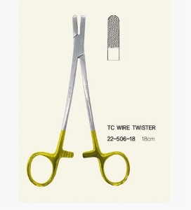 [Kasco] 골드 와이어 트위스터 니들 홀더 G22-506-18 (Gold Wire Twister Needle Holders,18cm)