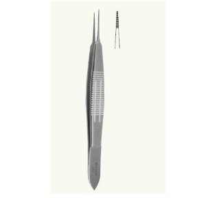 [Kasco] 카스트로비조 수처 포셉 G2667 (Castroviejo Suture Serrated Forceps,11cm,serrated) 안과 미세수술용