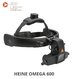 [독일 하이네] 오메가 600 간접 LED 검안경 Hine Indirect Ophthalmoscope,Omega 600  Traveller Set
