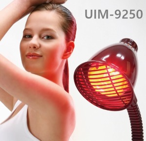 [유닉스] 적외선방사 피부관리기 UIM-9250 헬스레이 (자동전원차단60분 타이머,미세조정방사량 조절다이얼)
