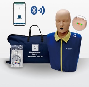 [미국 프레스탄] 성인용 심폐소생술 마네킨 my-PP-AM-2000 (블루투스 앱 연동모델) 무선연결