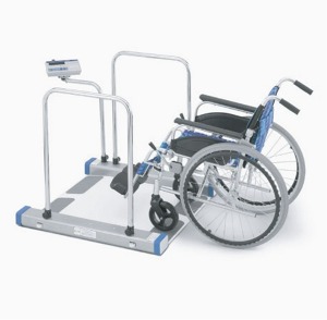 AND 휠체어 체중계 AD-6105 시리즈 (일반형 및 프린터형 옵션선택)