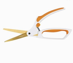 [미국] 티타늄  20.3센티 날 Easy Action 가위 Fiskarsn 8 Inch Titanium Scissors (Orange/White)