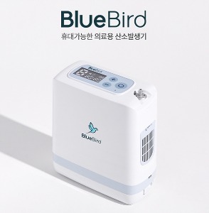 제품예약중 [BlueBird] 휴대용 산소발생기 JAY-1000P (의료용산소 90%이상 농도,183x86xH199mm)