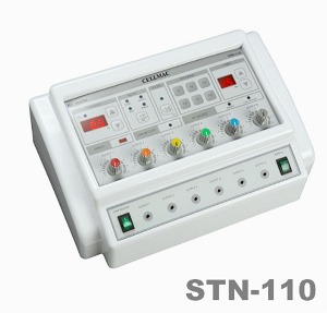 [스트라텍]  침전자극기 STN-110 (6채널비대칭,쌍방향펄스,220V 및 건전기 겸용) 침전기 전침기