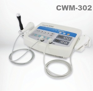 [청우] 초음파자극기 CWM-302,CWM-302P (Smartro Sonic,1MHz 및 3MHz 선택옵션,초음파젤 3개 포함) Ultrasound Stimulator