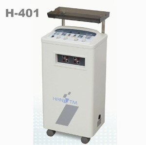 [한일] 간섭전류형 저주파자극기 H-401 (I.C.T.1인용.4구,흡입도자4개) 저주파기