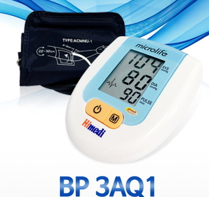 [하이메디] 마이크로라이프 자동 혈압계 BP3AQ1 팔뚝형혈압계 전자혈압측정기 혈압측정기 혈압측정계 상박형혈압계