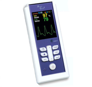 [바이오닉스] 산소포화도측정기 Palm Care Plus (충전식,링겔대고정키트포함) 옥시미터