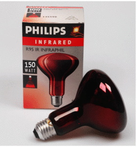 [필립스] 적외선전구 150W 적외선조사기 램프 Philips Infrared 적외선램프