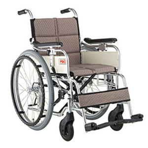 [미키코리아] 슈퍼미라지 휠체어 SM-2(22),SM-2(22D),SM-2(22분) 팔받이높이조절,보호자브레이크(옵션),분리형바퀴(옵션) 고급휠체어 중량14~15.2Kg.