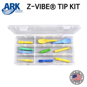 [미국 ARK] 아크 지바이브 팁 키트 ARK&#039;S Z-VIBE® TIP KIT (10개set, 전용케이스포함, 팁종류 선택가능, 미국수입품)