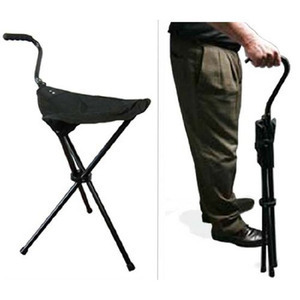 [미국수입품] 의자지팡이 지팡이의자 (3발) Portable Walking Chair (Cane,Stool)