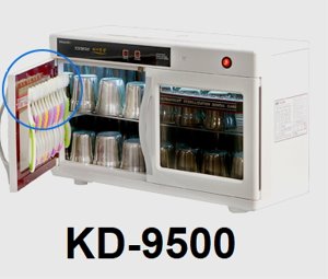 [금호덴탈텍] 칫솔살균기 KD-9500 [칫솔24개+컵24개 살균] -고급형- 칫솔살균 칫솔소독기 칫솔자외선소독기 칫솔자외선살균기