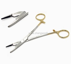 [Kasco] 골드 올슨 니들 홀더 G03-1472G (Gold Olsen Needle Holders,16.5cm,straight) 봉합수술용