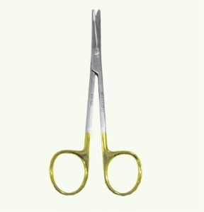 [Kasco] 골드 넵 시저 G10-620 (Gold Knapp Scissors,11.5cm,straight 직) 성형외과 미세수술용