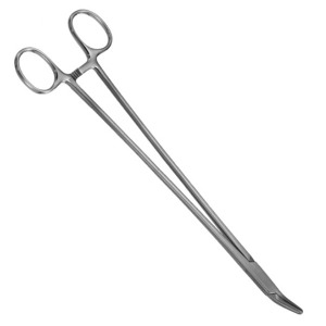[Kasco] 피노키에토 니들 홀더 G7-069 (Finochietto Needle Holders 19cm 45˚ Angle Flat) 봉합수술용