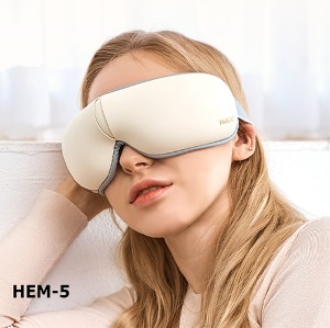 [휴비딕] 프리미엄 눈마사지기 HEM-5 (온열기능 38˚C,공기압마사지,진동마사지,내장사운드 기능) 안구마사지기 눈안마기