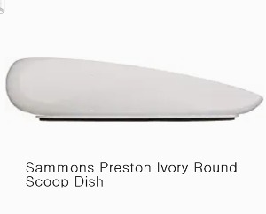 [미국] 원형 Scoop 접시 / Sammons Preston Round Scoop Dish  8&quot; Scooper Bowl