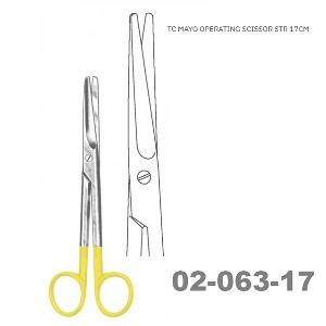 [NS] 메이요 수술 가위 02-063-17 TC Mayo Operating  Scissors STR 17cm (직선)