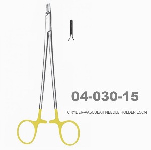 [NS] 라이더 지침기 04-030-15 TC Ryder Vascular Needle Holder 15cm