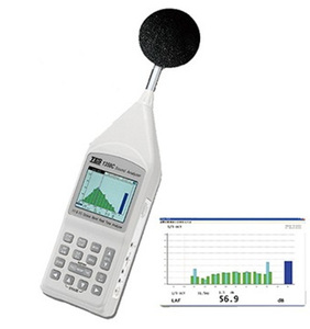 [테스] 소음측정기 TES-1358C (환경부 형식등록,데이타기록 및 전송,30~130dB,최고급 고밀도) 소음분석기 소음분석계 소음테스터기