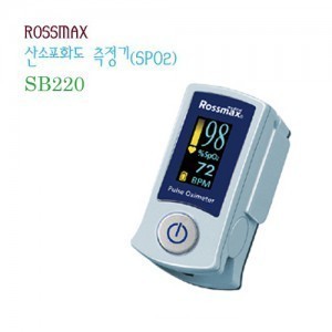 [Rossmax] 산소포화도측정기 SB220 옥시미터 펄스옥시미터 (맥막표시)